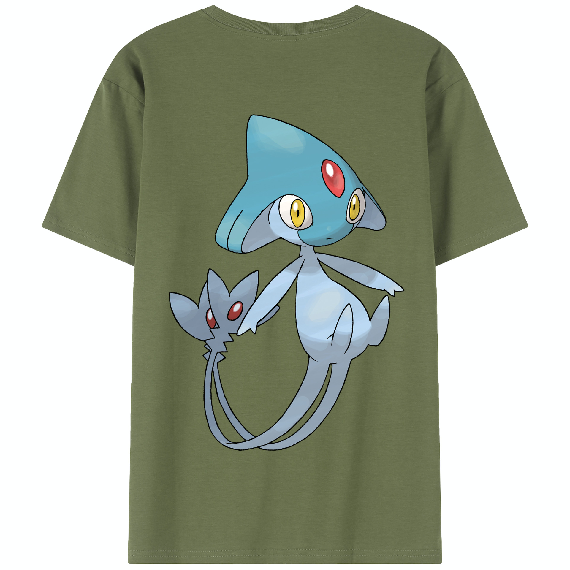 （画像用） ポケットモンスター Pokémon 綿100％半袖Tシャツ（背面プリント）
